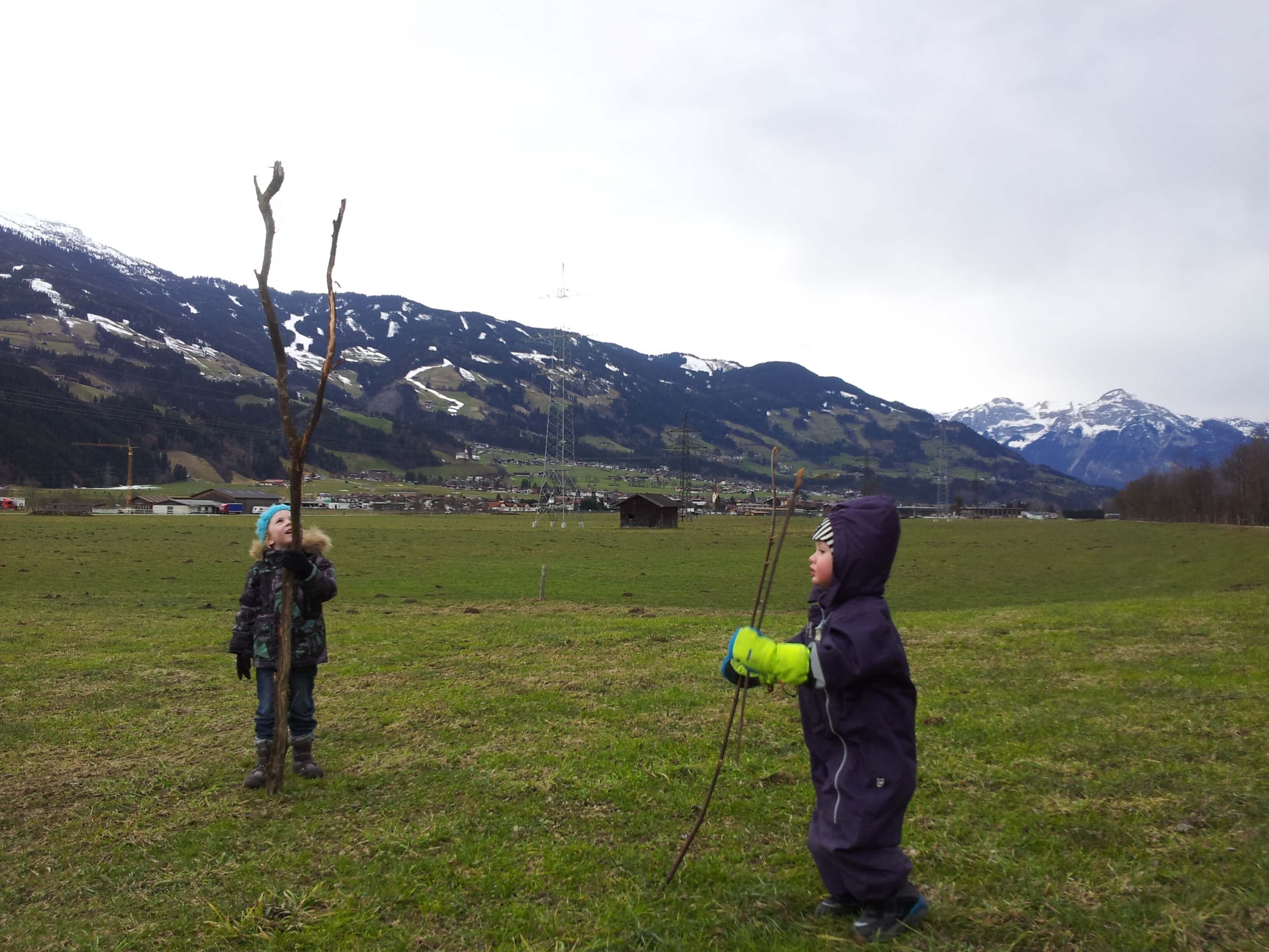 Playing in the field